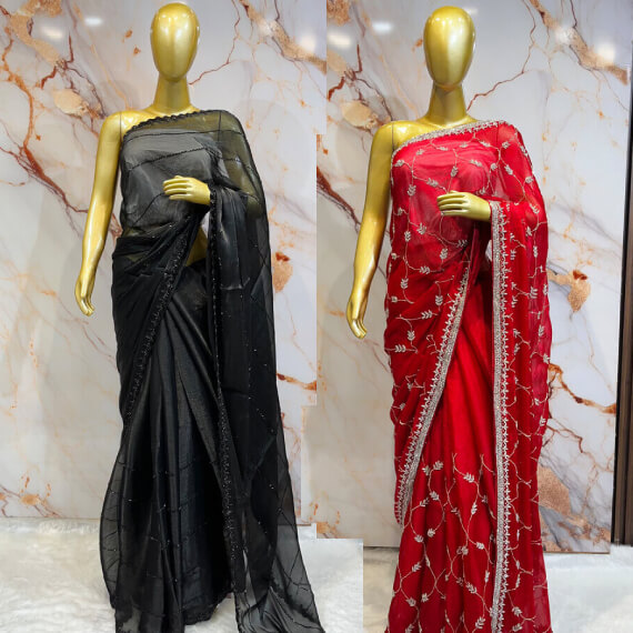 bharat zari Sarees